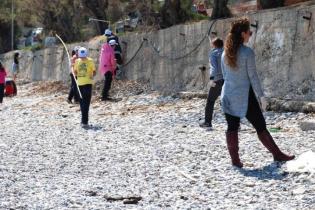 'Κορινθιακός, η δική μας θάλασσα' - Παραλία Ακράτας. Απρίλιος 2019